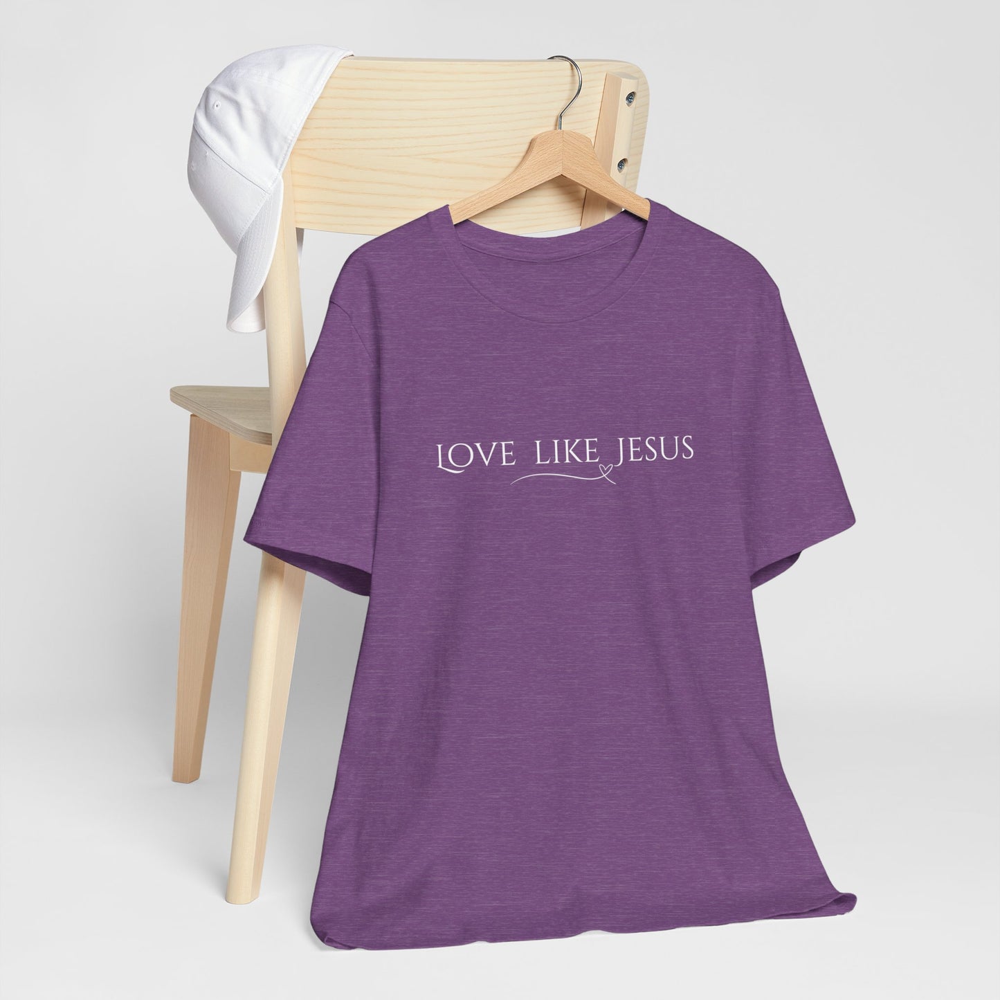 Love like Jesus Unisex Jersey Short Sleeve Tee