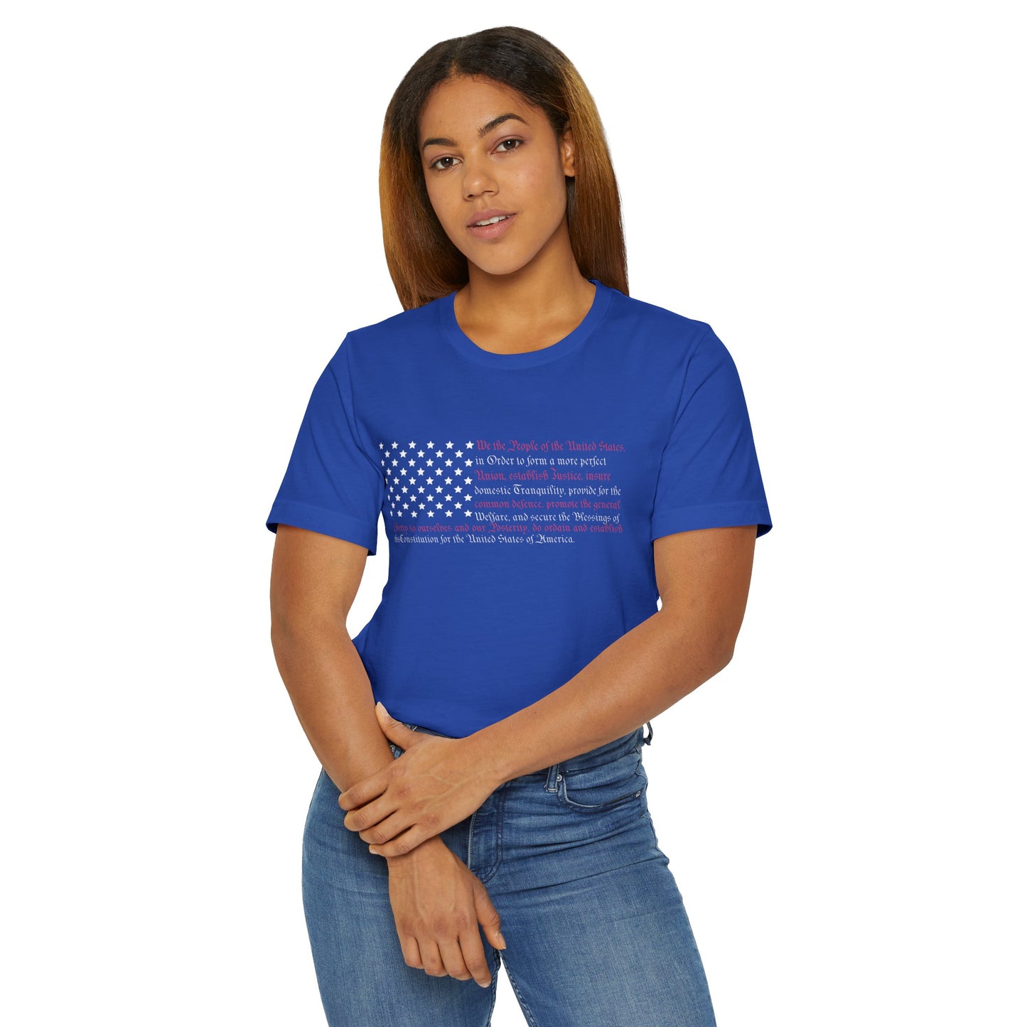 Flag - We the People Unisex Jersey T-Shirt