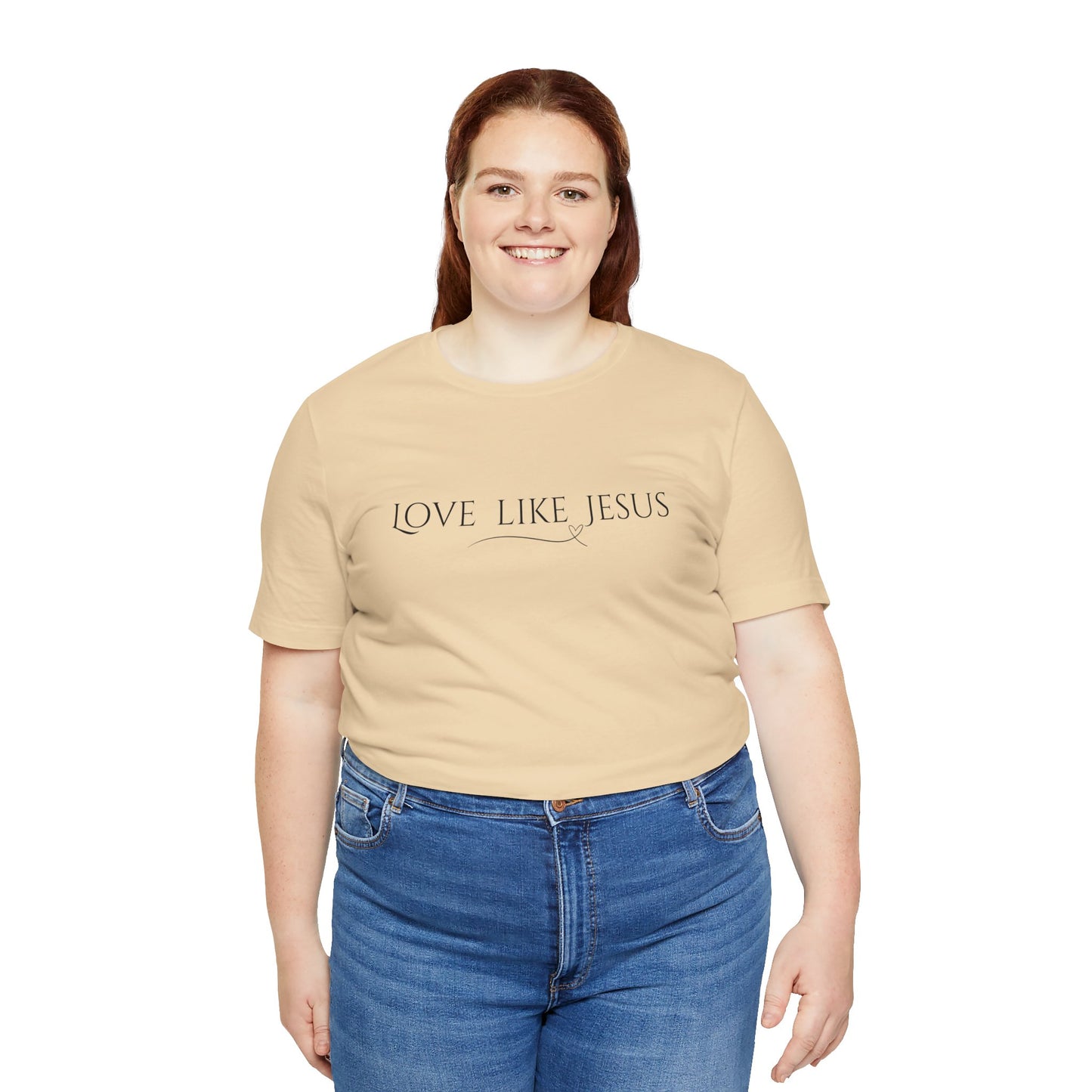 Love Like Jesus Unisex Jersey Short Sleeve Tee