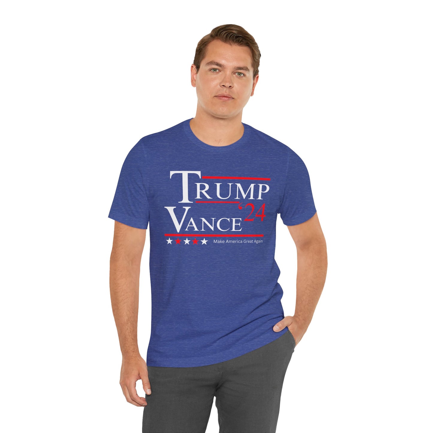 Trump/Vance 2024 Unisex Jersey Short Sleeve Tee