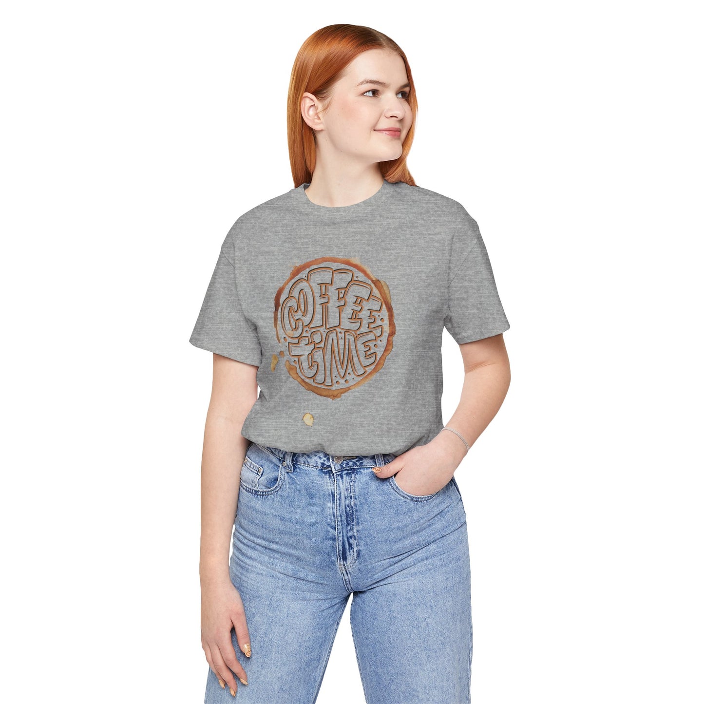 Coffee Time Unisex Jersey Short Sleeve Tee