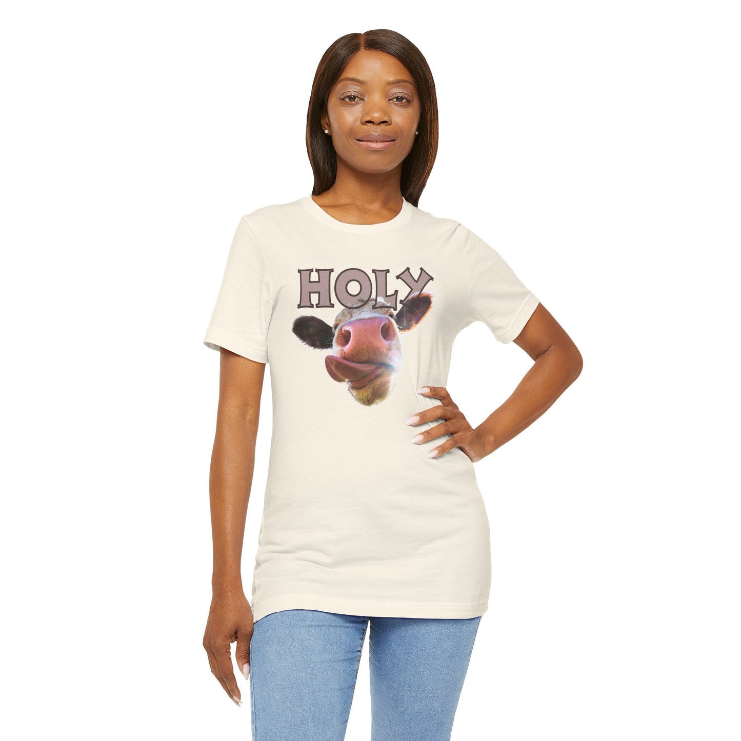 Holy Cow Unisex Jersey Short Sleeve Tee