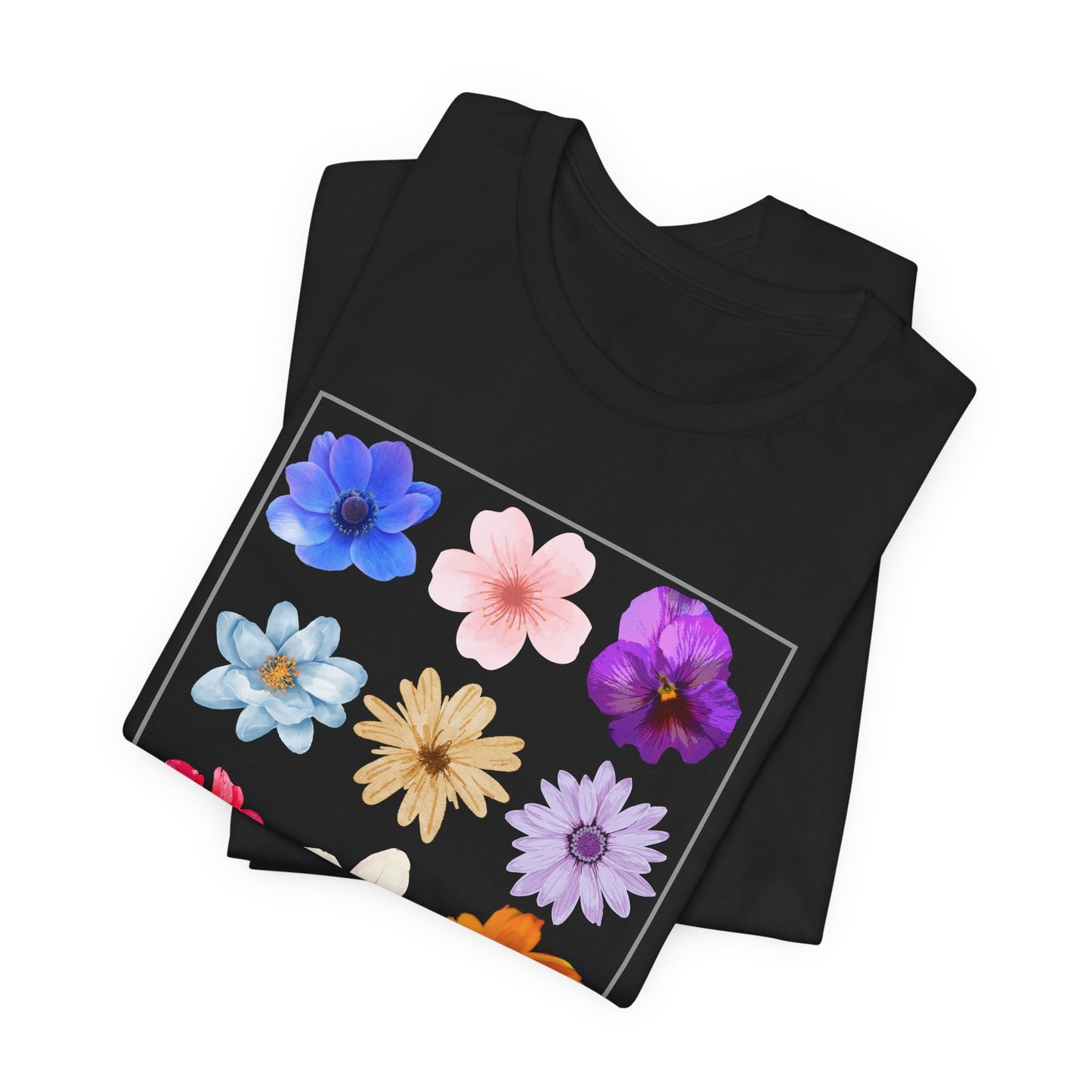 Flower Unisex Jersey Short Sleeve Tee