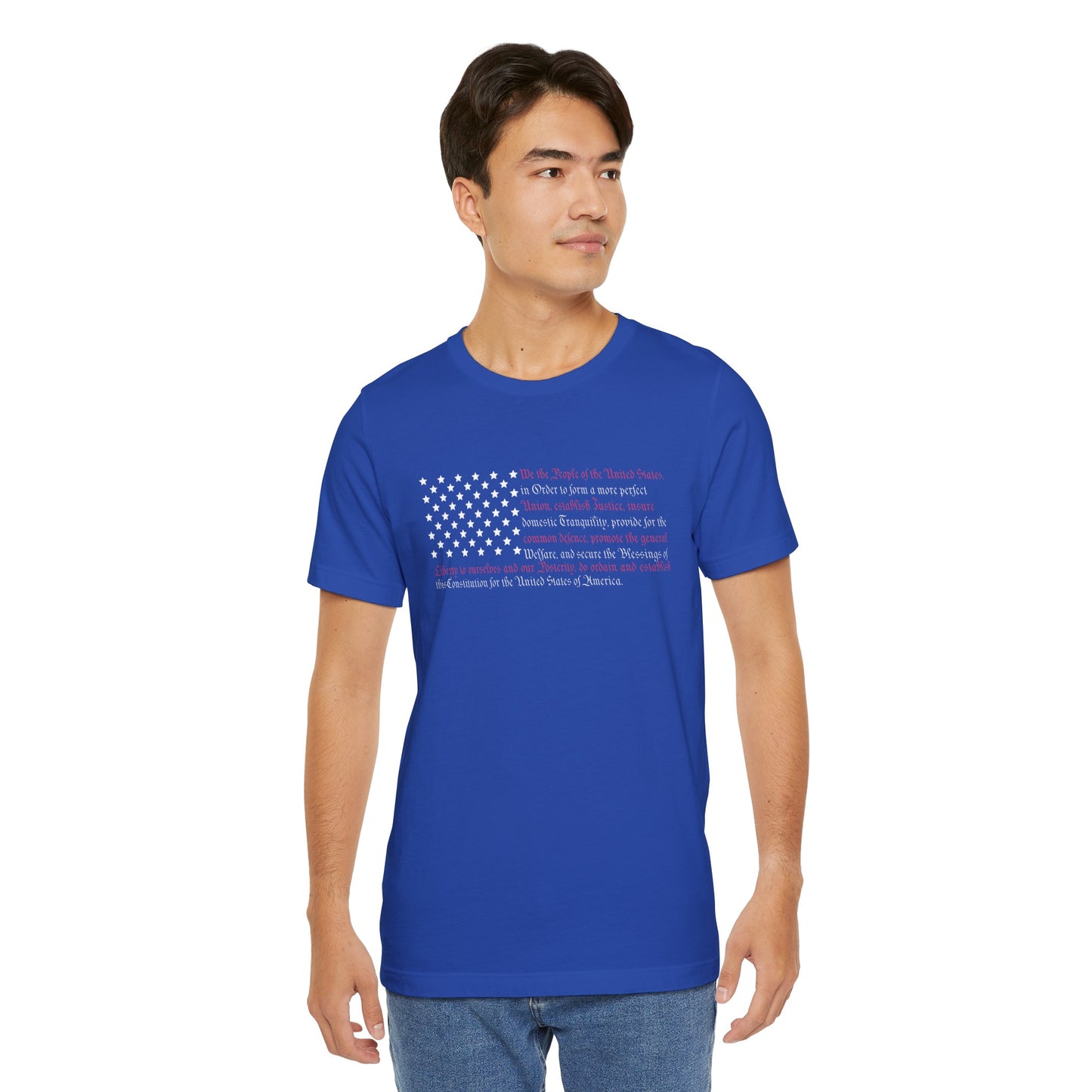 Flag - We the People Unisex Jersey T-Shirt