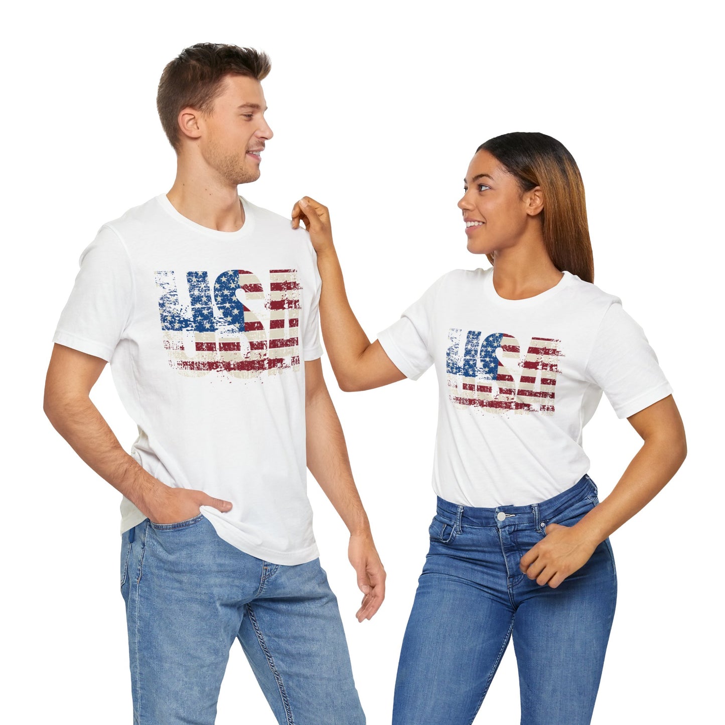 USA Unisex Jersey Short Sleeve Tee