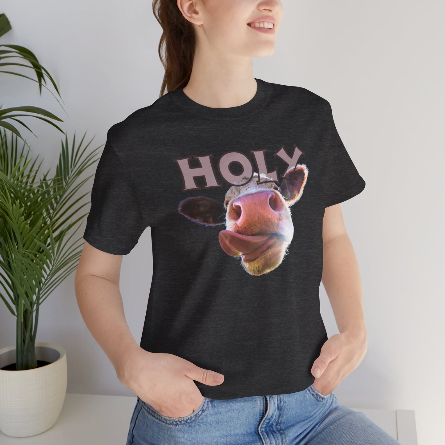 Holy Cow Unisex Jersey Short Sleeve Tee