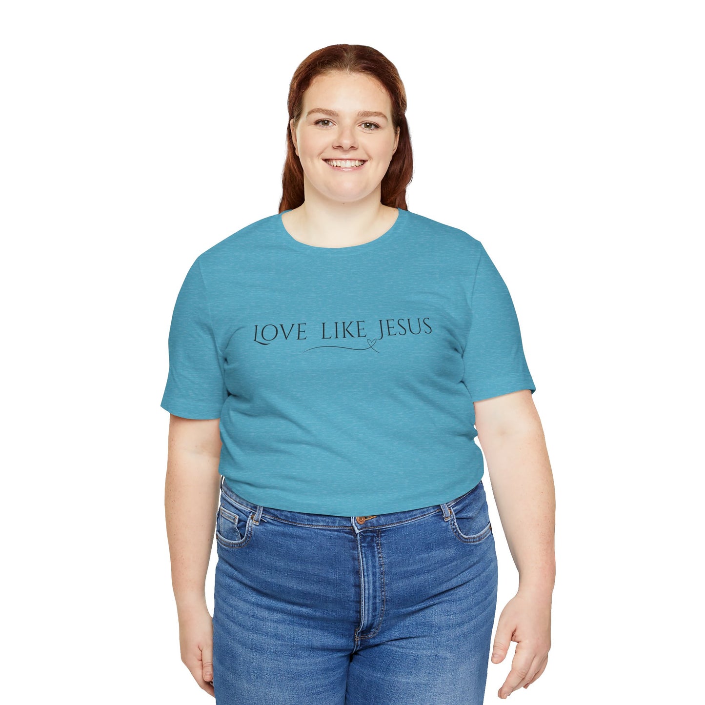 Love Like Jesus Unisex Jersey Short Sleeve Tee