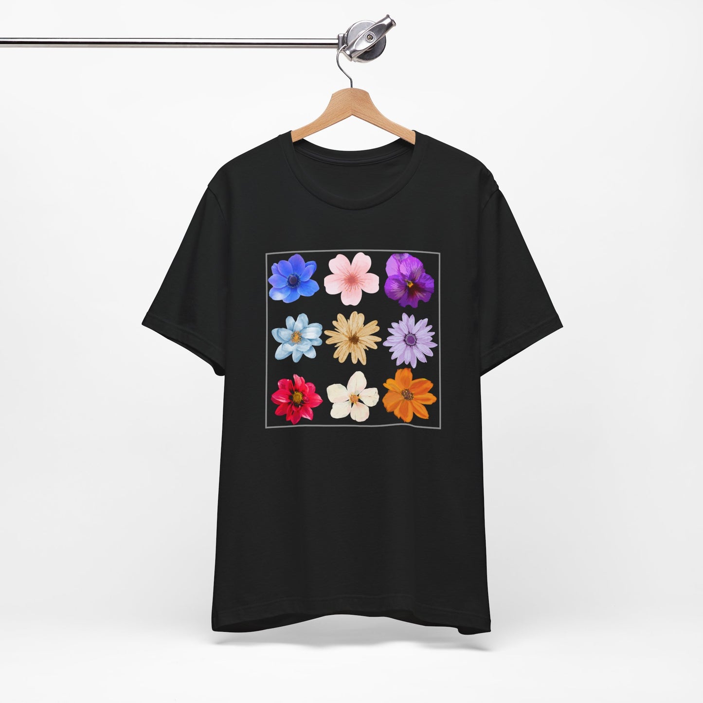 Flower Unisex Jersey Short Sleeve Tee