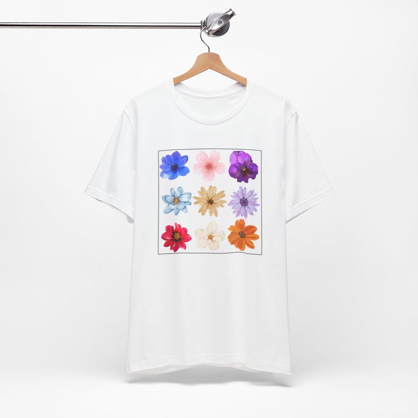 Flower Unisex Jersey Short Sleeve Tee