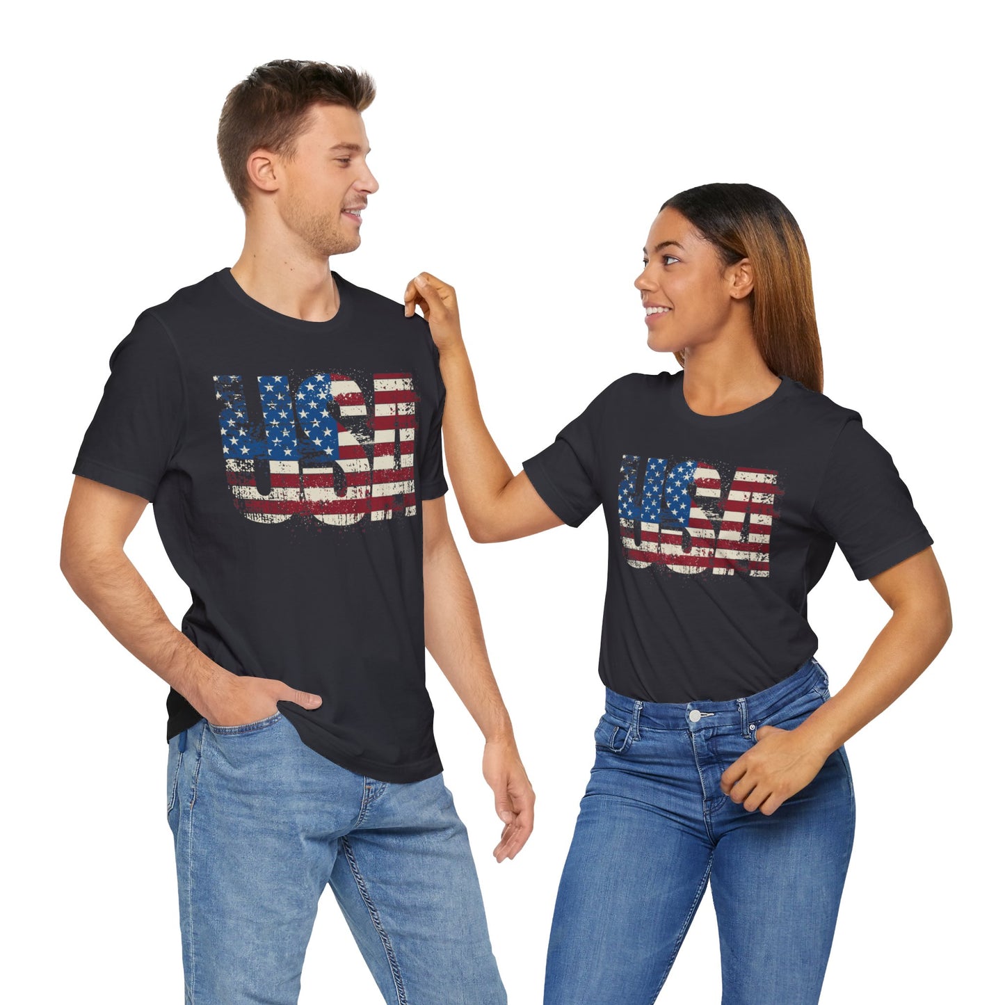 USA Unisex Jersey Short Sleeve Tee