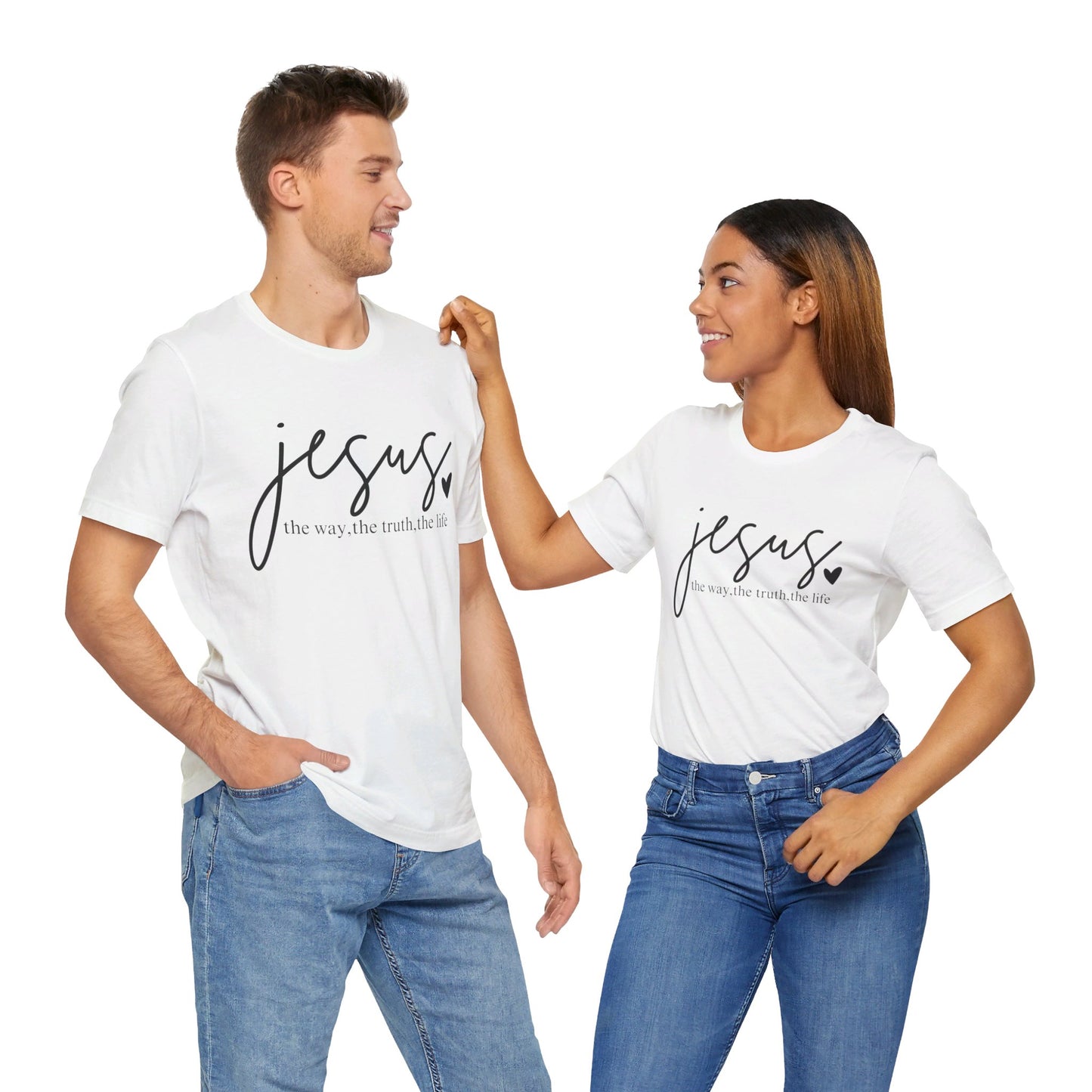 Jesus Unisex Jersey Short Sleeve Tee