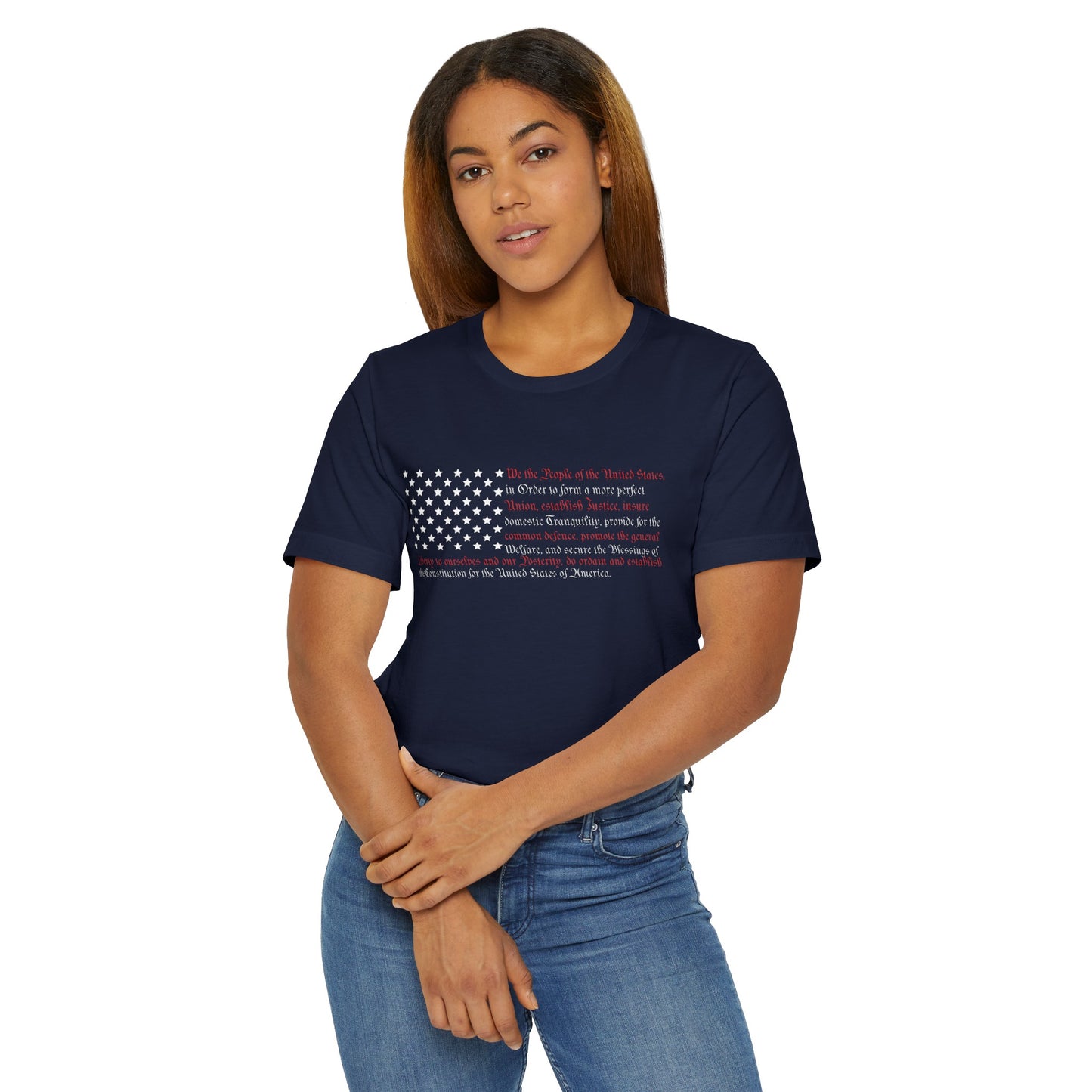 Flag - We the People Unisex Jersey T-Shirt