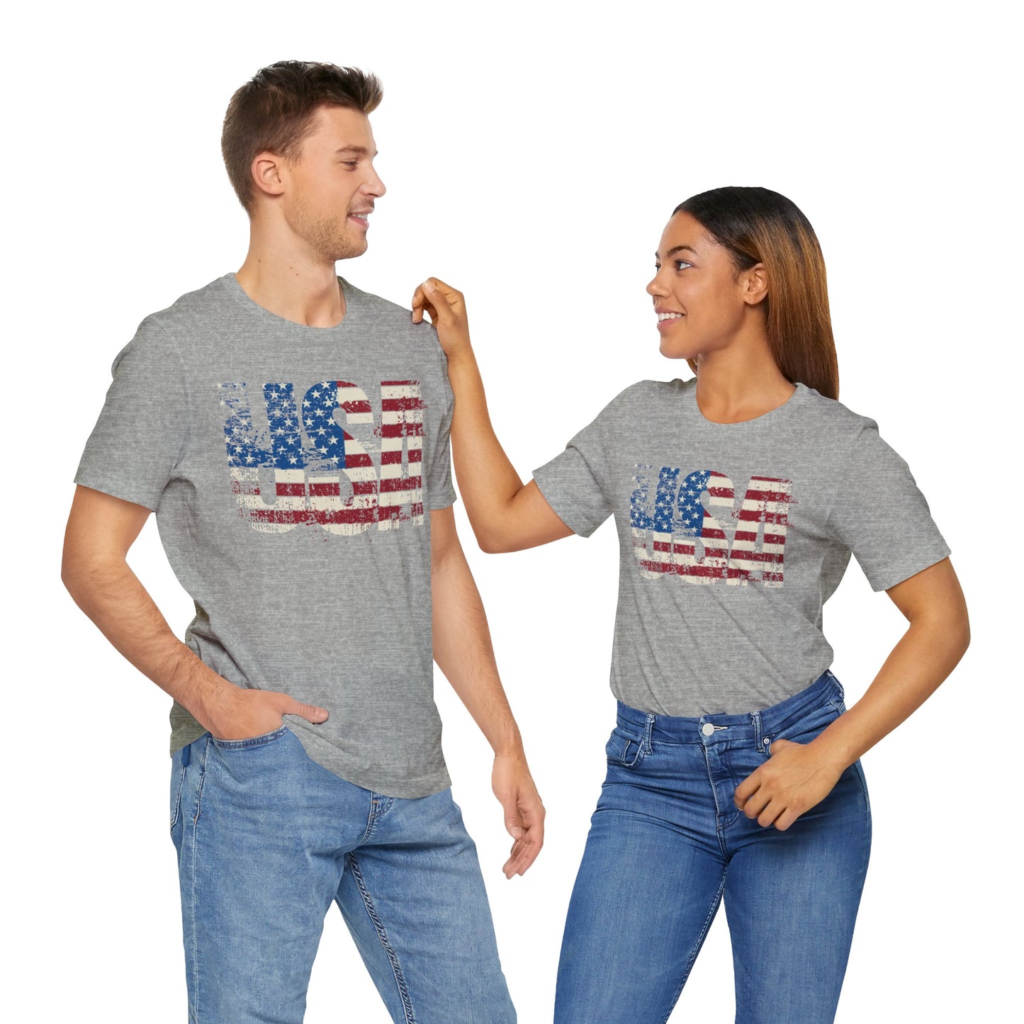 USA Unisex Jersey Short Sleeve Tee