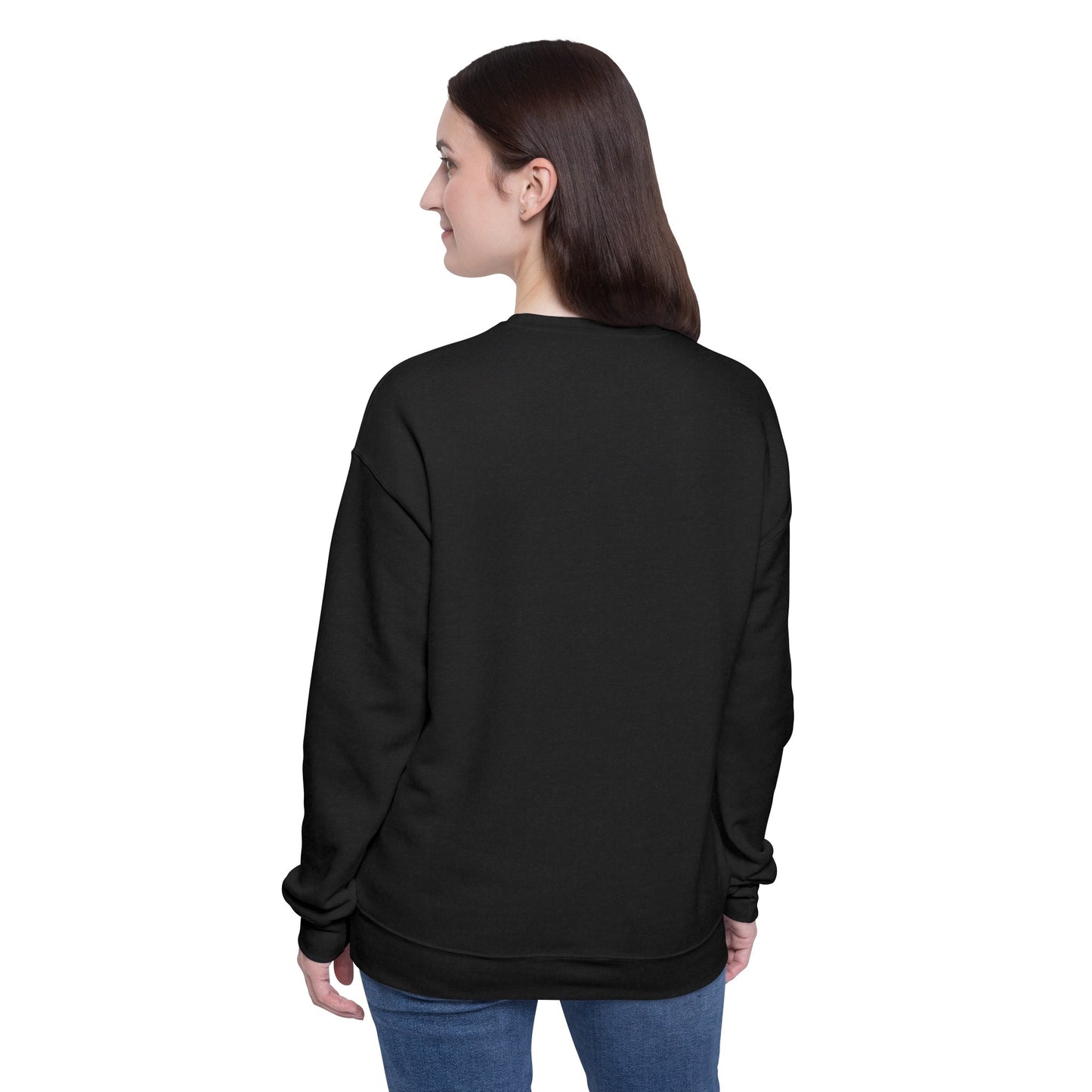 Flower Unisex Drop Shoulder Sweatshirt