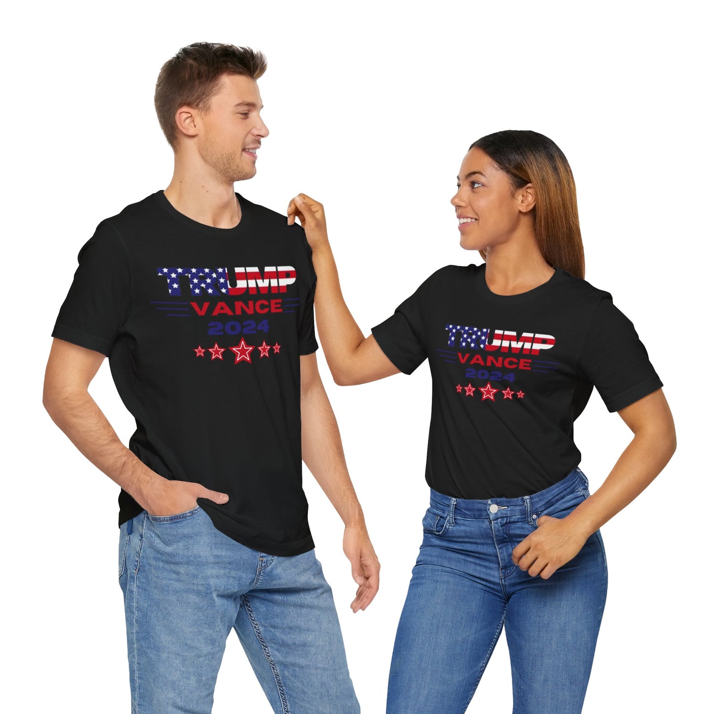 Trump/Vance T-Shirt Unisex Jersey Short Sleeve Tee