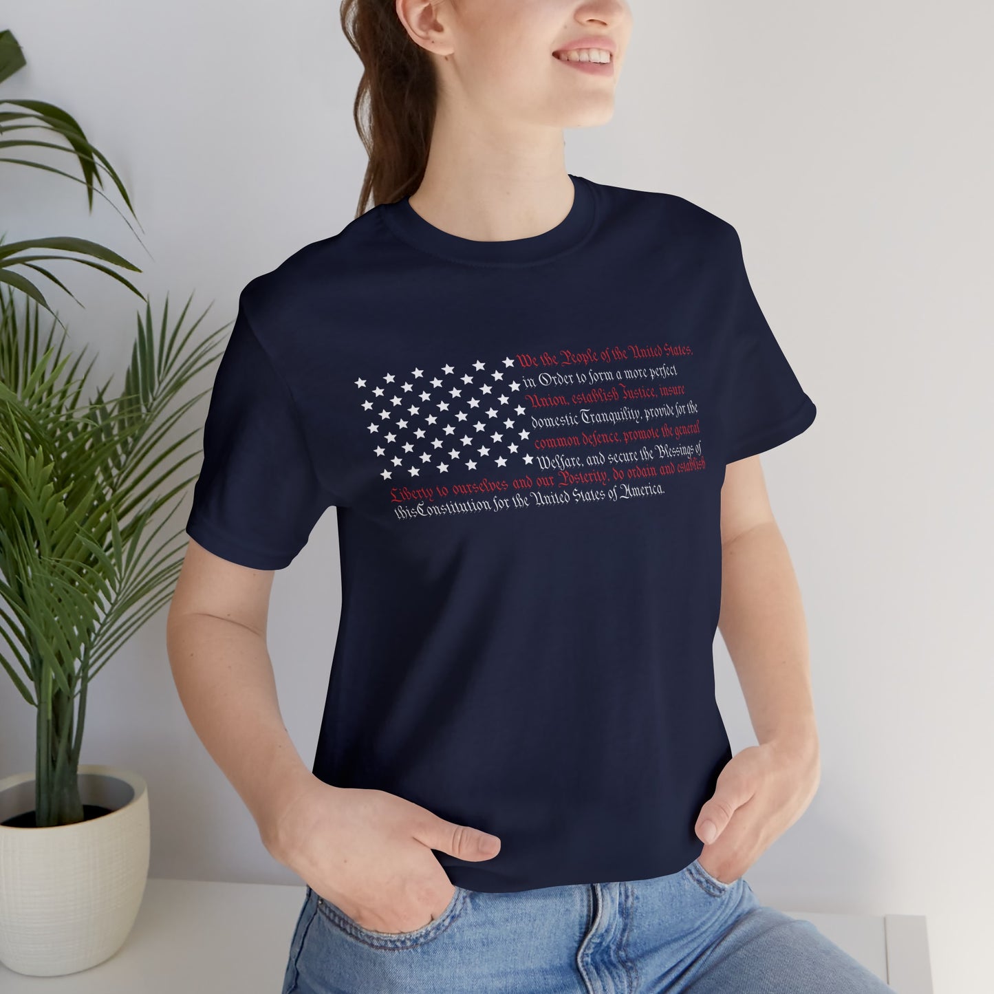 Flag - We the People Unisex Jersey T-Shirt