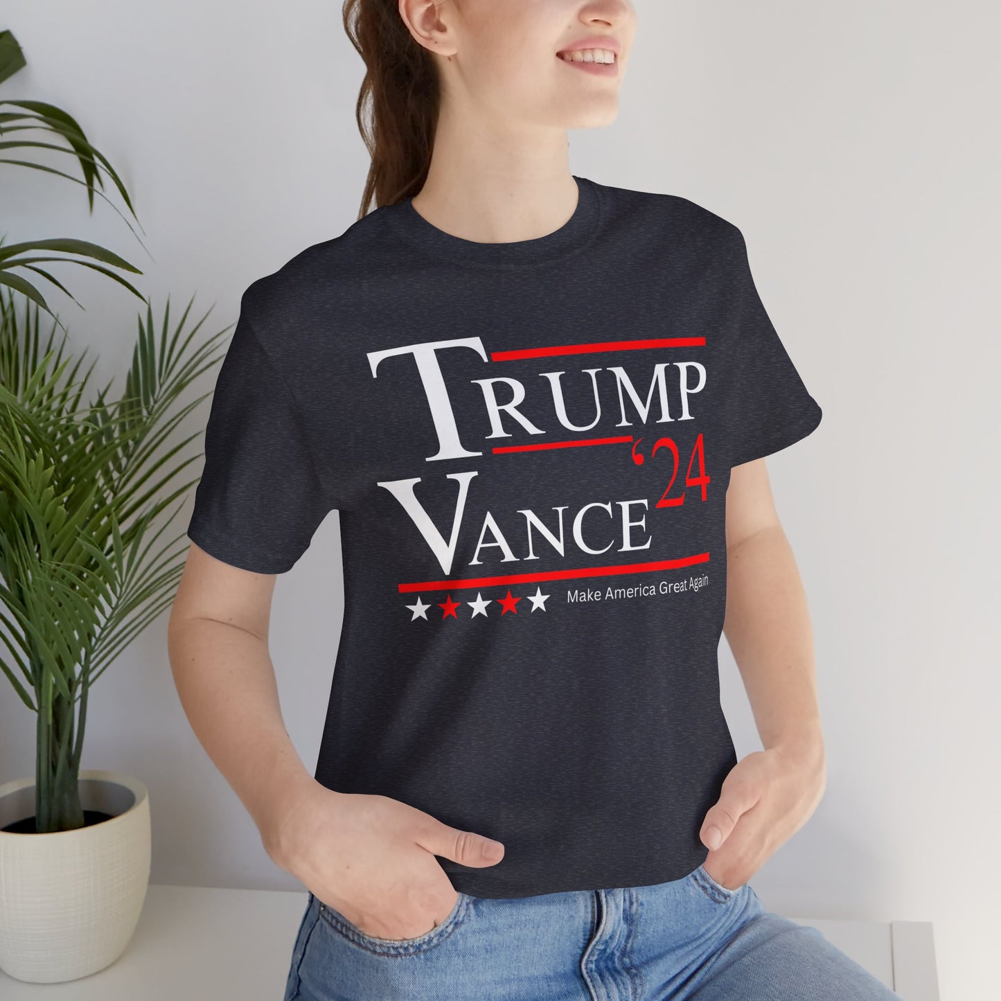 Trump/Vance 2024 Unisex Jersey Short Sleeve Tee