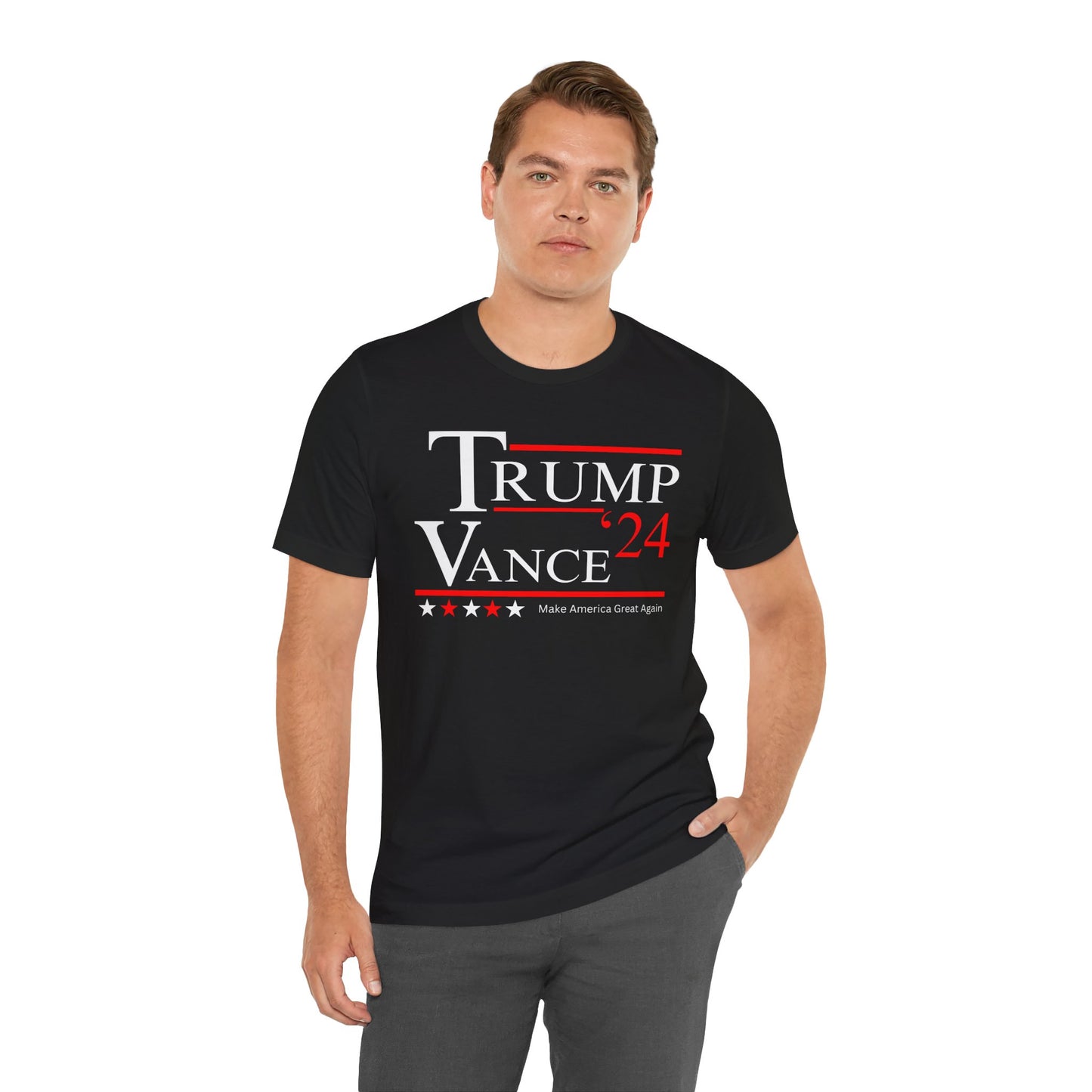 Trump/Vance 2024 Unisex Jersey Short Sleeve Tee