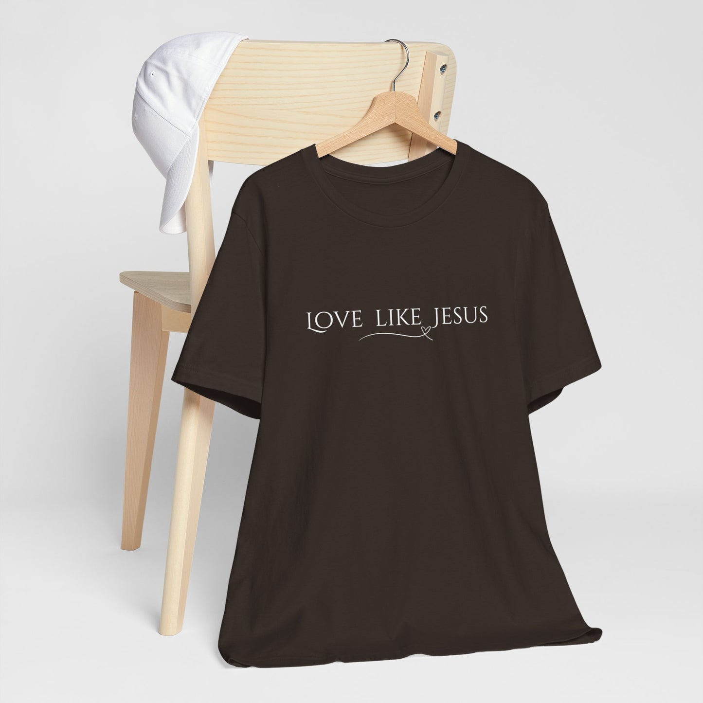 Love like Jesus Unisex Jersey Short Sleeve Tee