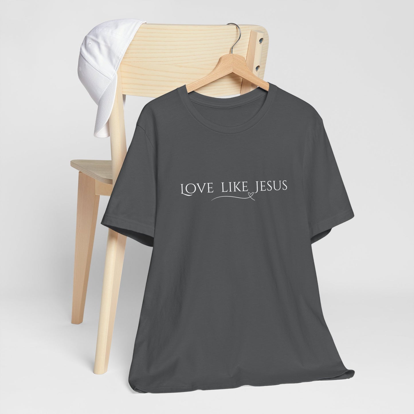 Love like Jesus Unisex Jersey Short Sleeve Tee