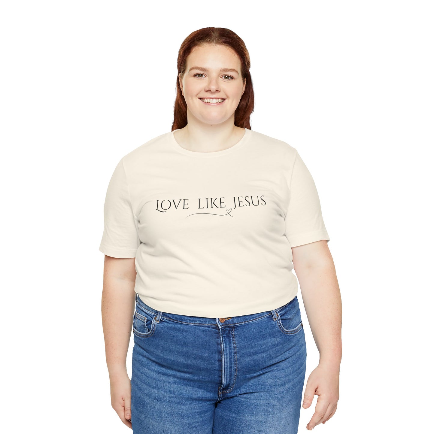 Love Like Jesus Unisex Jersey Short Sleeve Tee