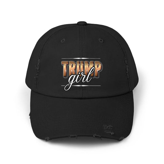 Trump Girl Distressed Cap