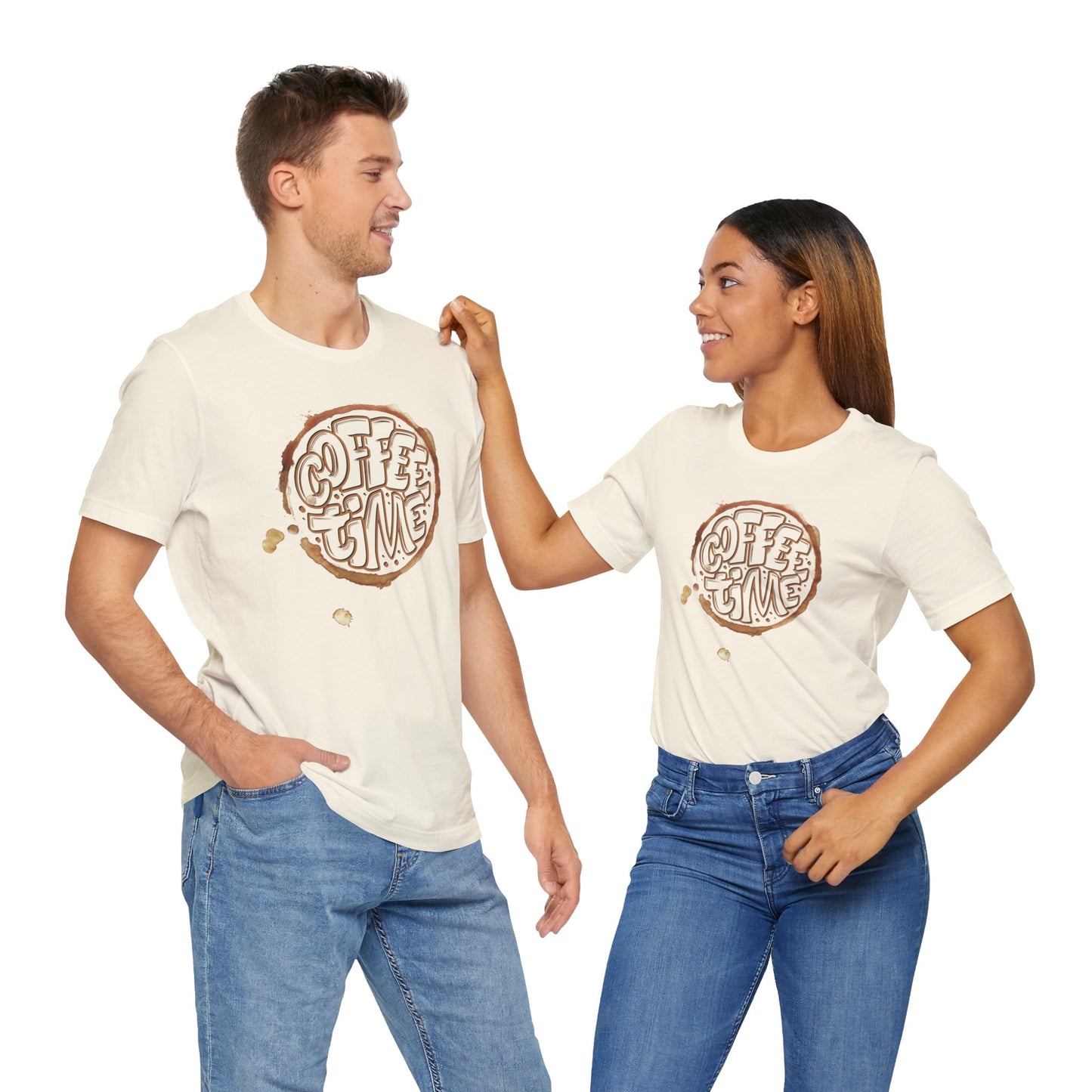 Coffee Time Unisex Jersey Short Sleeve Tee