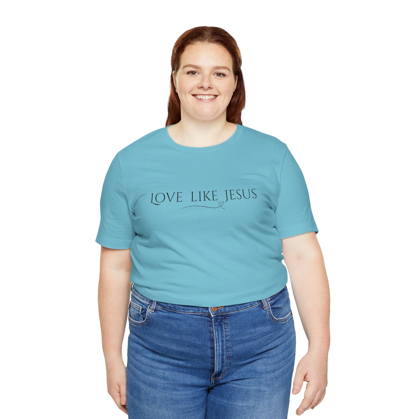 Love Like Jesus Unisex Jersey Short Sleeve Tee