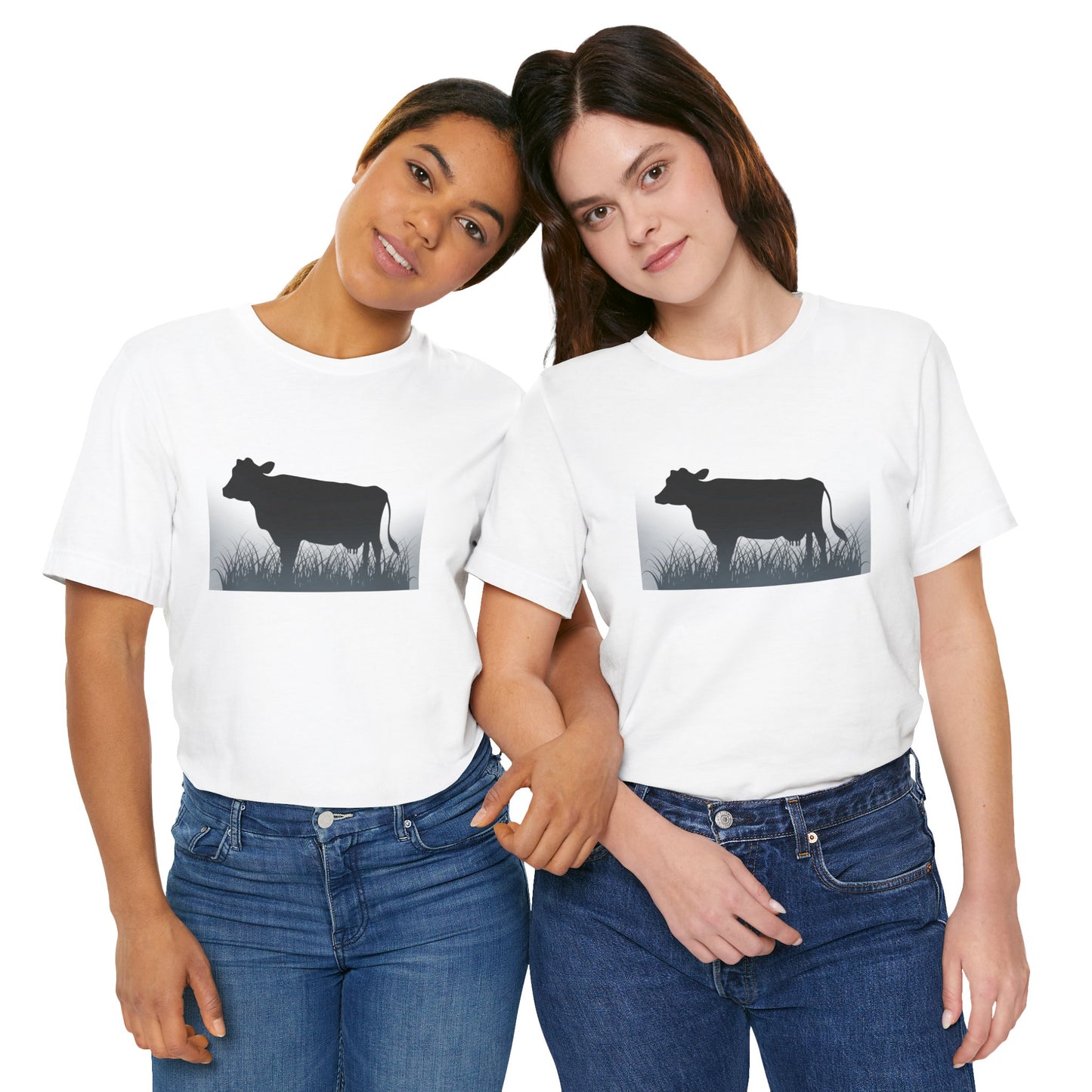 Cow Unisex Jersey Short Sleeve Tee