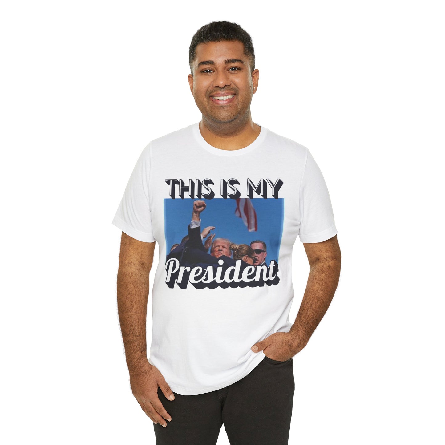 This is my President Unisex Jersey Short Sleeve Tee