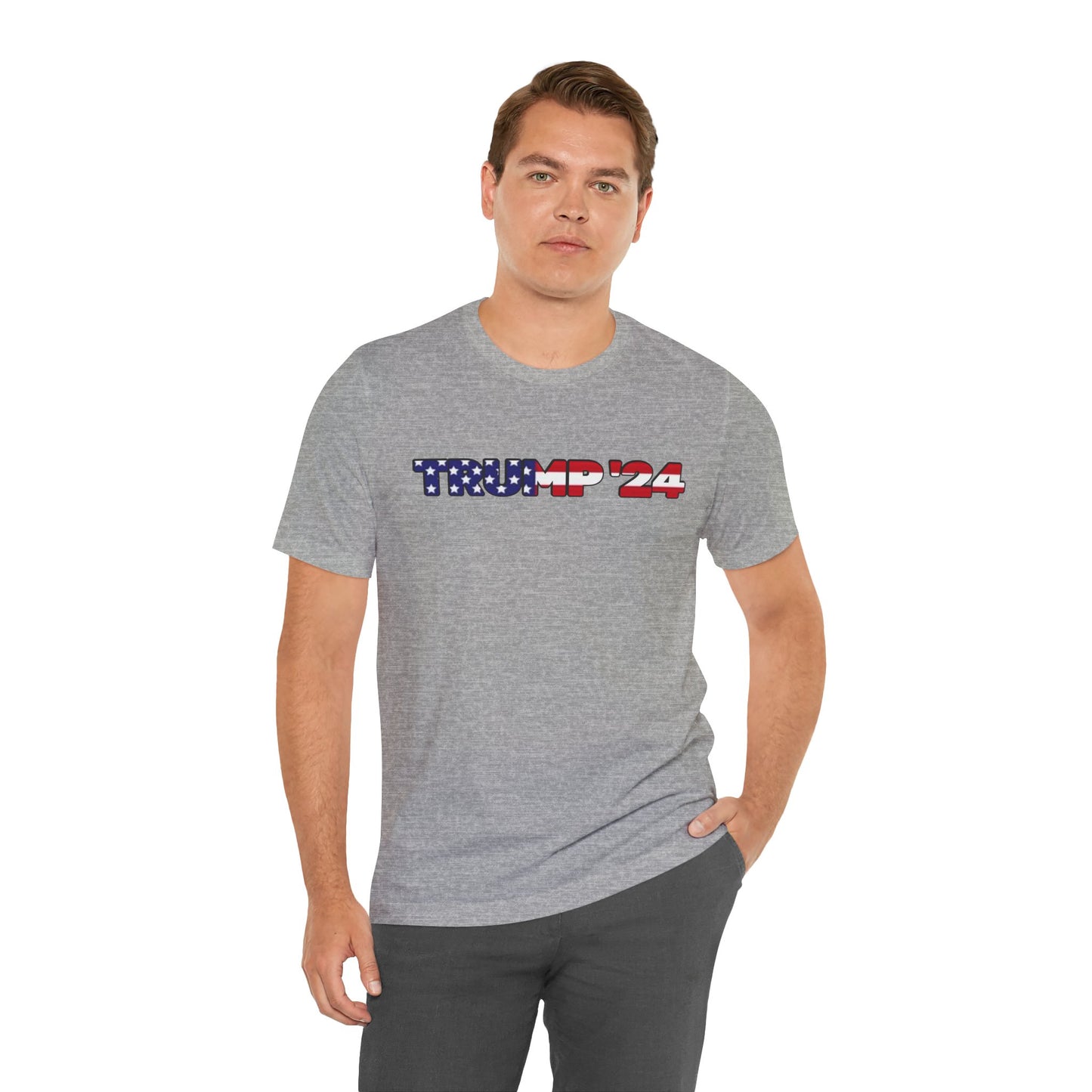 Trump "24 Unisex Jersey Short Sleeve Tee