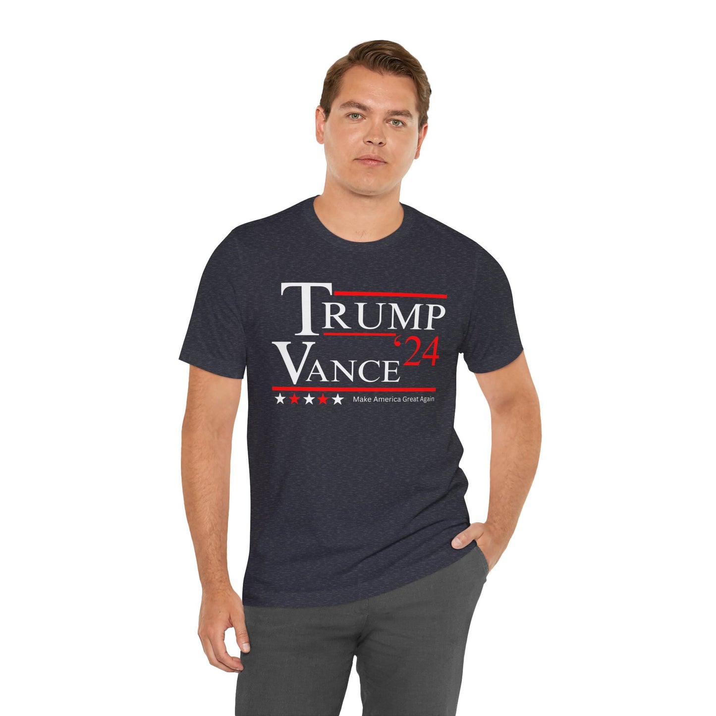 Trump/Vance 2024 Unisex Jersey Short Sleeve Tee