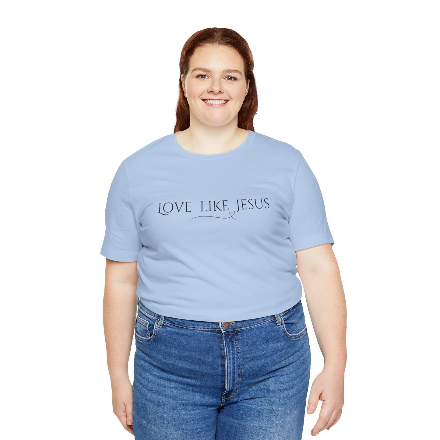 Love Like Jesus Unisex Jersey Short Sleeve Tee