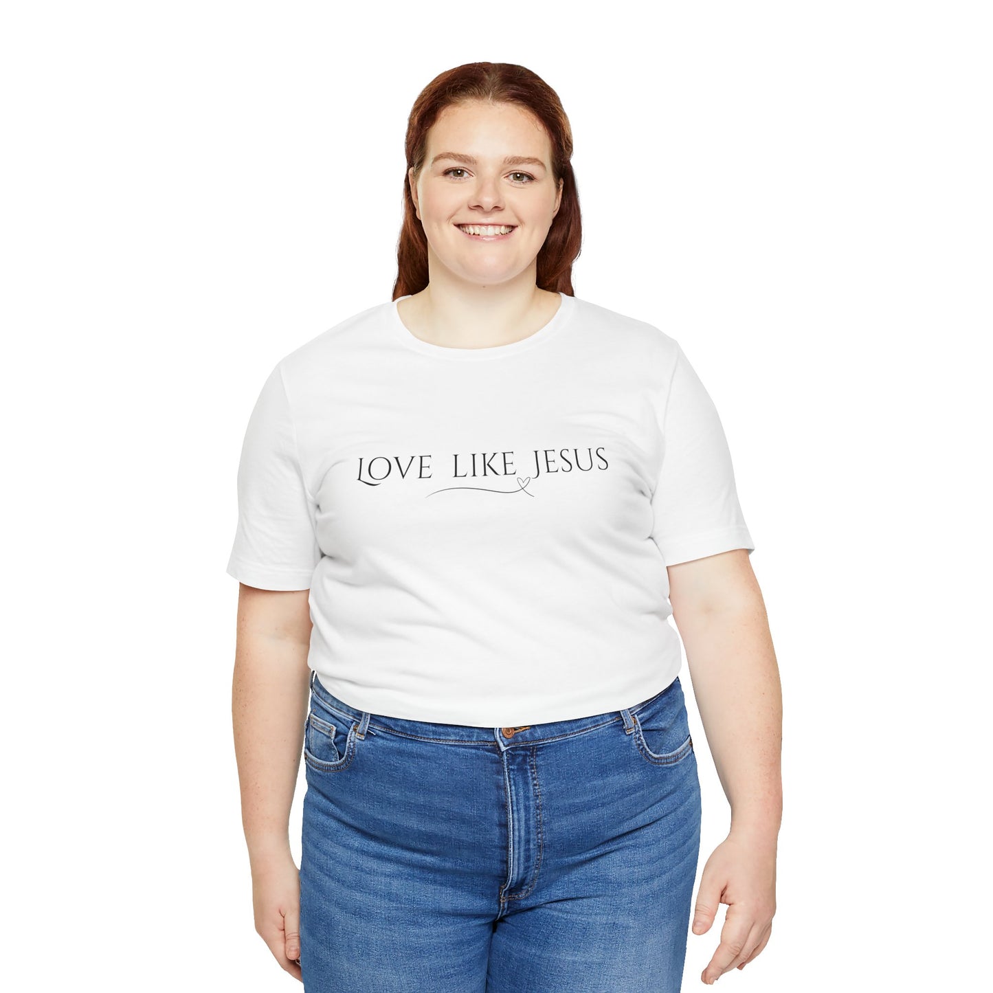 Love Like Jesus Unisex Jersey Short Sleeve Tee