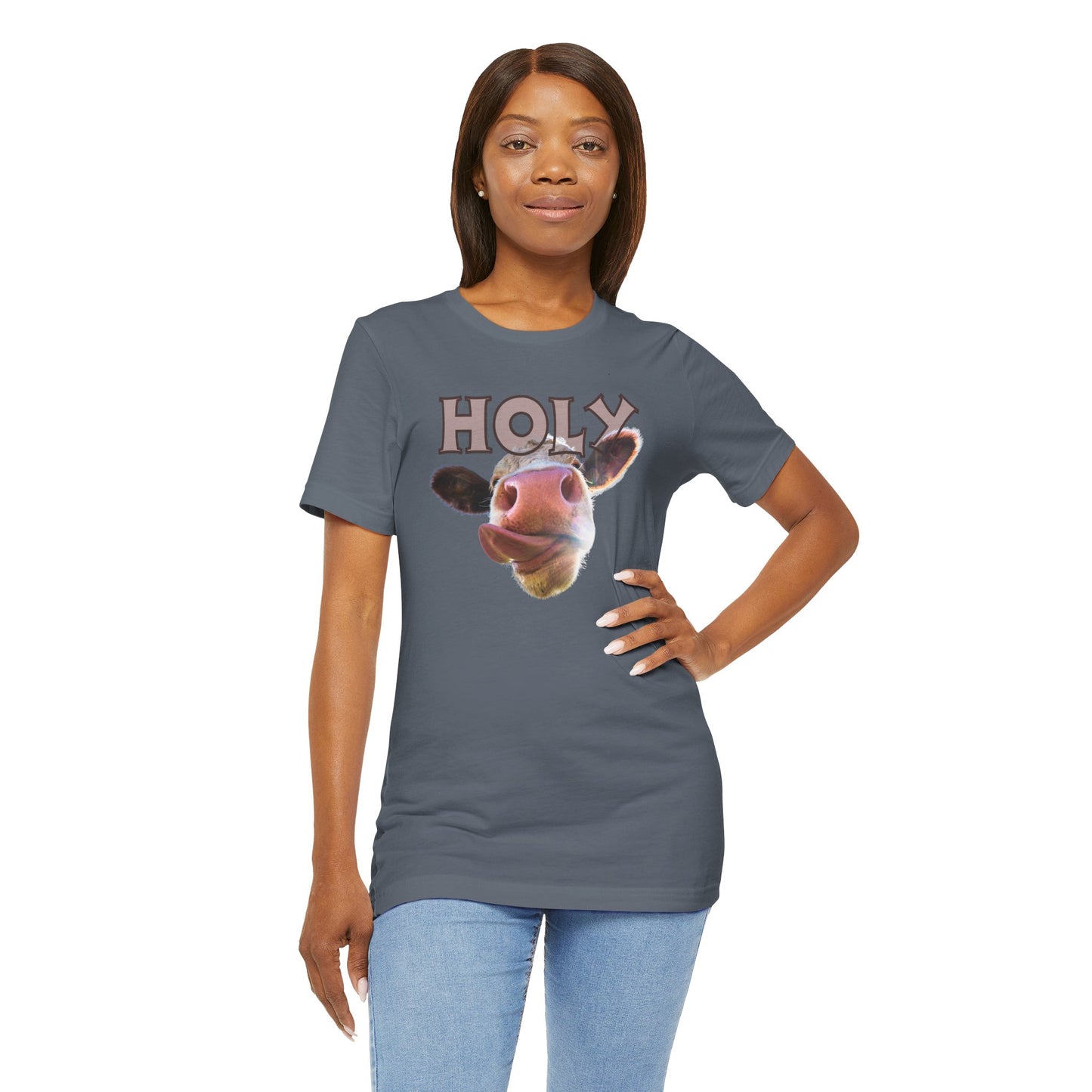 Holy Cow Unisex Jersey Short Sleeve Tee