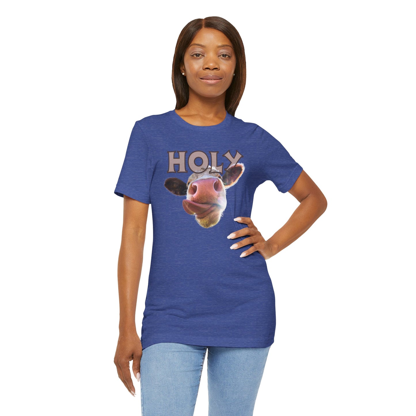 Holy Cow Unisex Jersey Short Sleeve Tee