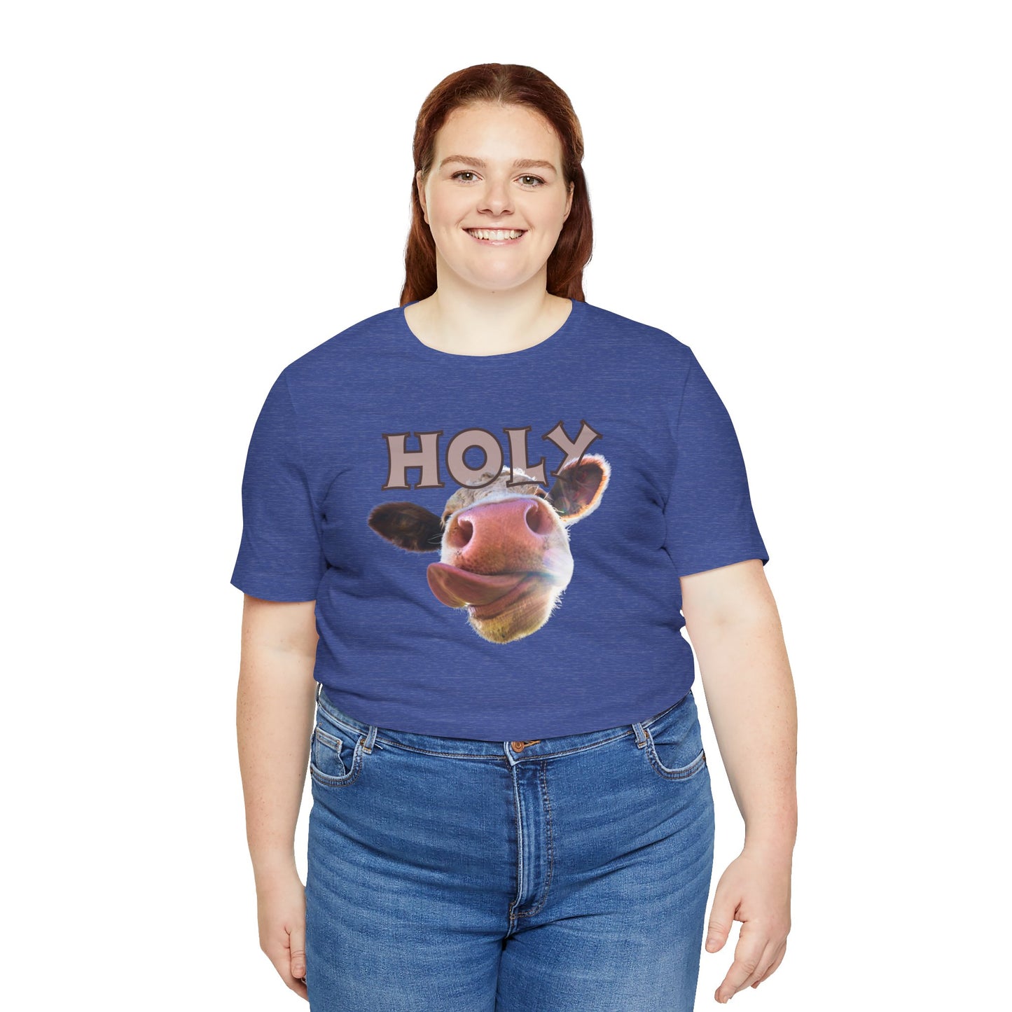 Holy Cow Unisex Jersey Short Sleeve Tee