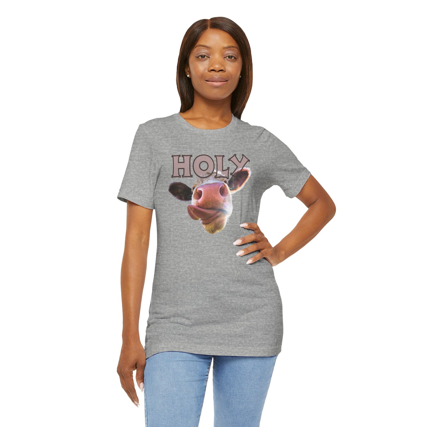 Holy Cow Unisex Jersey Short Sleeve Tee