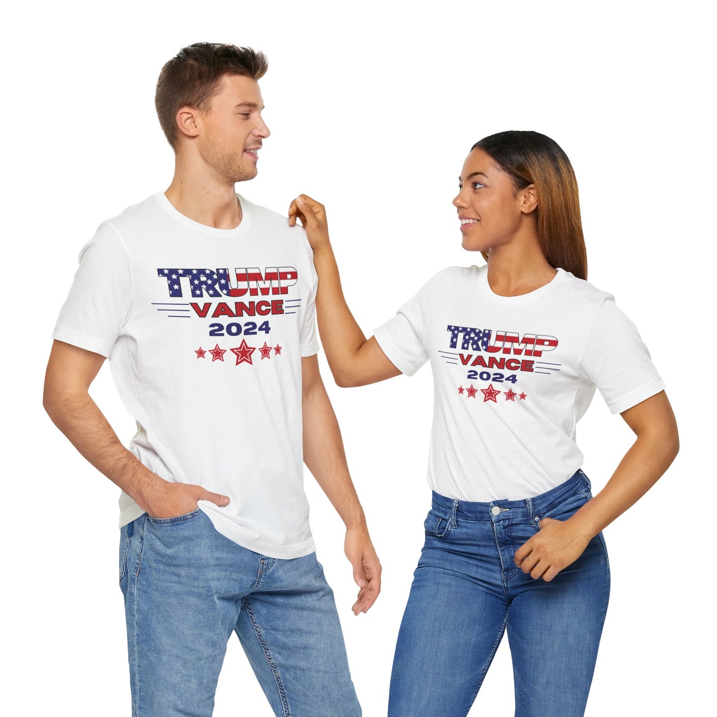 Trump/Vance T-Shirt Unisex Jersey Short Sleeve Tee