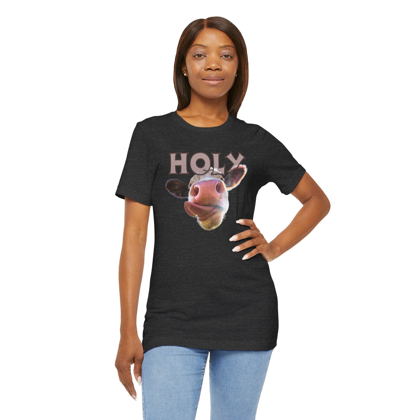 Holy Cow Unisex Jersey Short Sleeve Tee