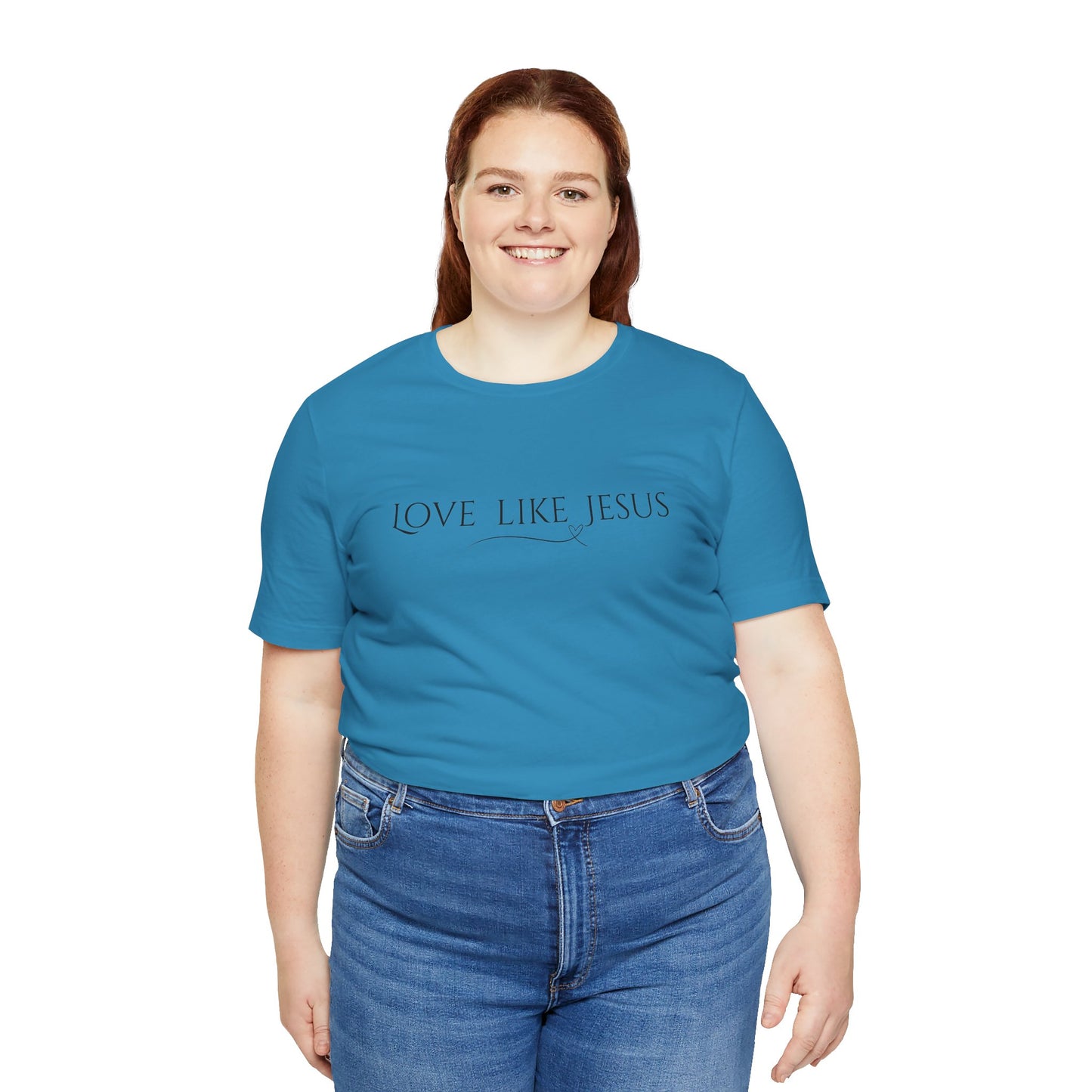 Love Like Jesus Unisex Jersey Short Sleeve Tee